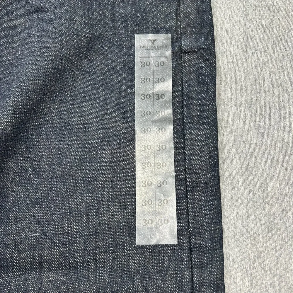 American Eagle‎ Relaxed Dark Wash Jeans Mens 30x30 Straight Leg NEW